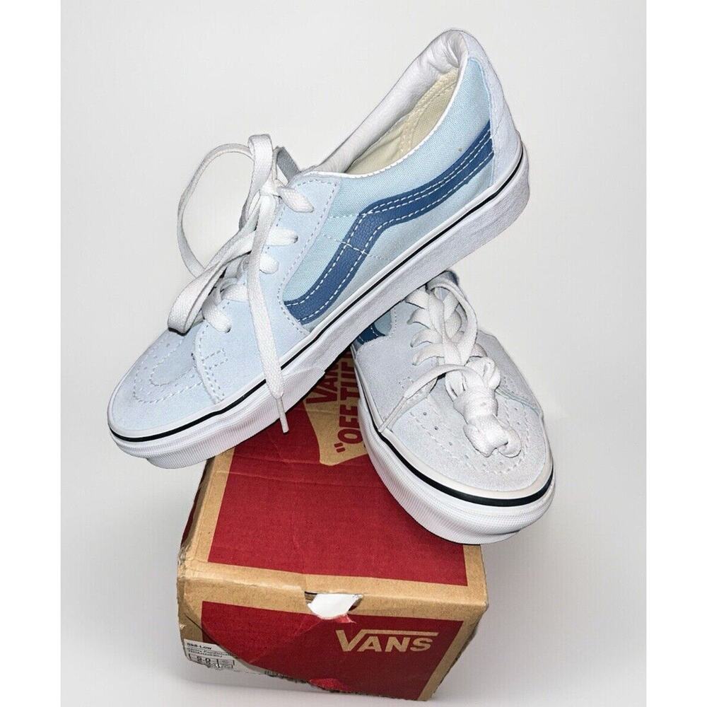 VANS SK8-LOW (UTILITY POP) Light BLUE/WHITE Size 5.0 Men’s‎ 6.5 Women’s
